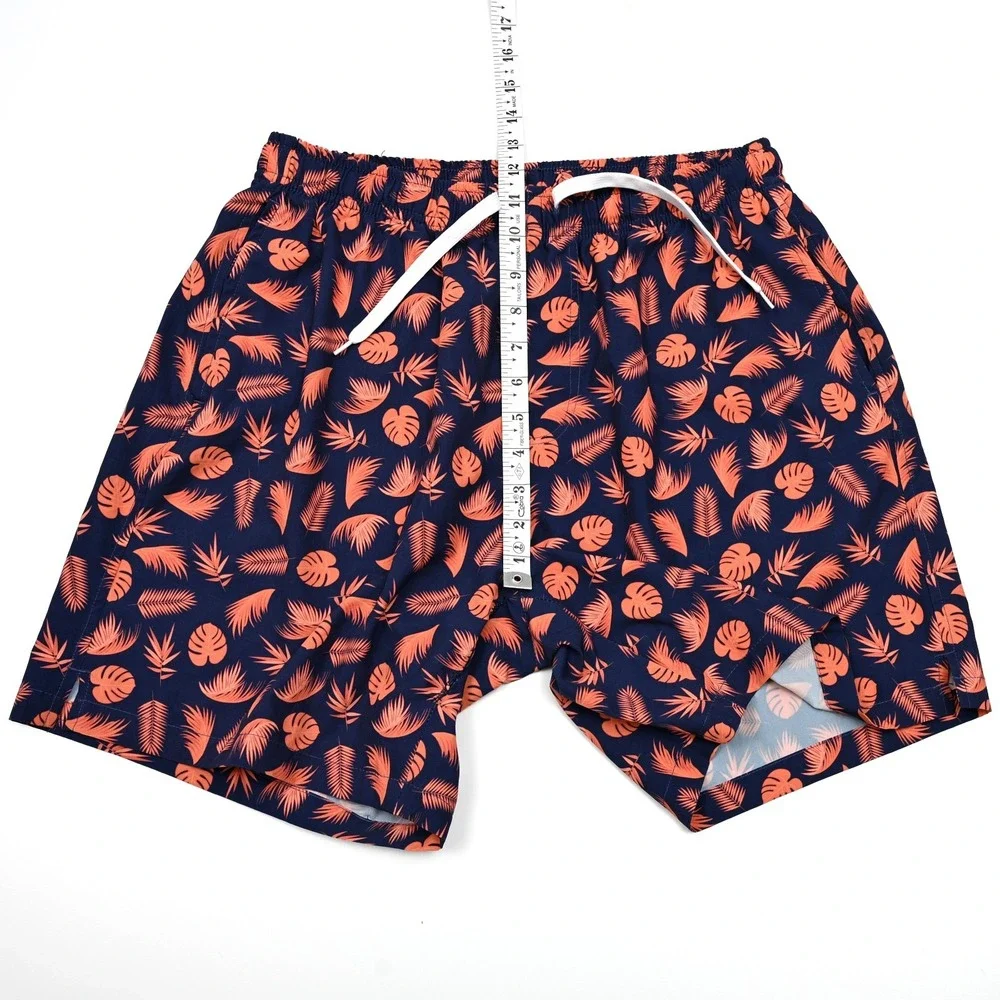 Bearbottom Swim Trunks Mens XL Geometric‎ Printed Beach Shorts Unlined 7